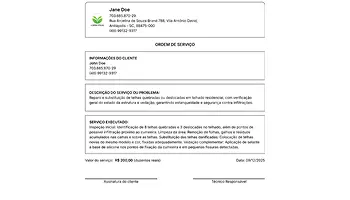 Preview do Ordem de Serviço